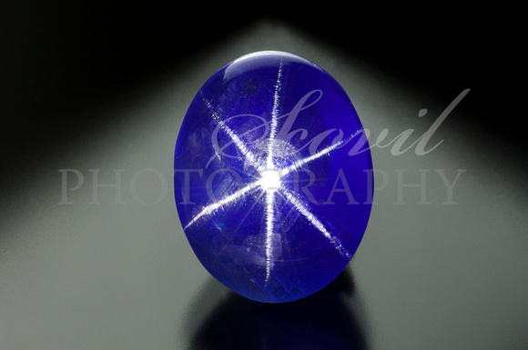 2009-02-0199 Corundum - star sapphire. A Kleiman & Co.  6.75 ct.